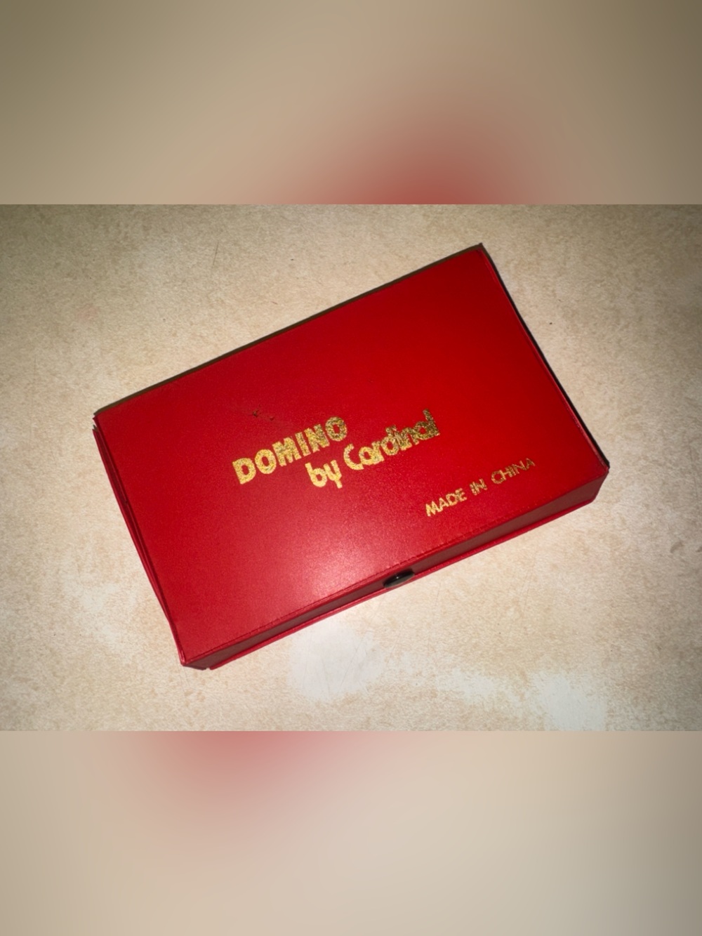 DOMINO by Cardinal Red Game Box